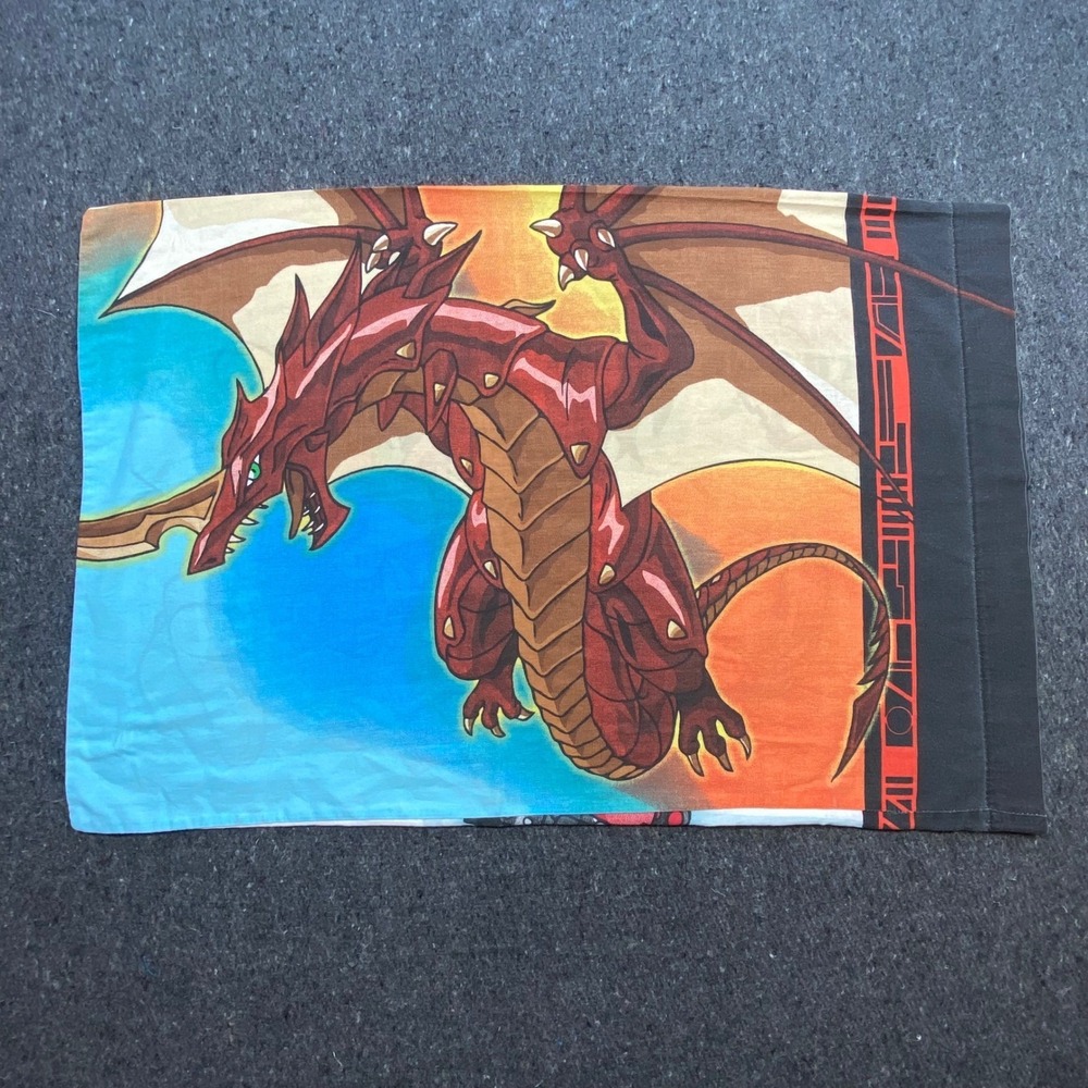 Bakugan Anime Kids Standard Size Pillowcase Dan Kuso Drago Battle Brawlers 2008